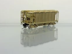 Precision Scale Co. 15538 HO Scale 50 Ton Covered Hopper Car Erie - Brass