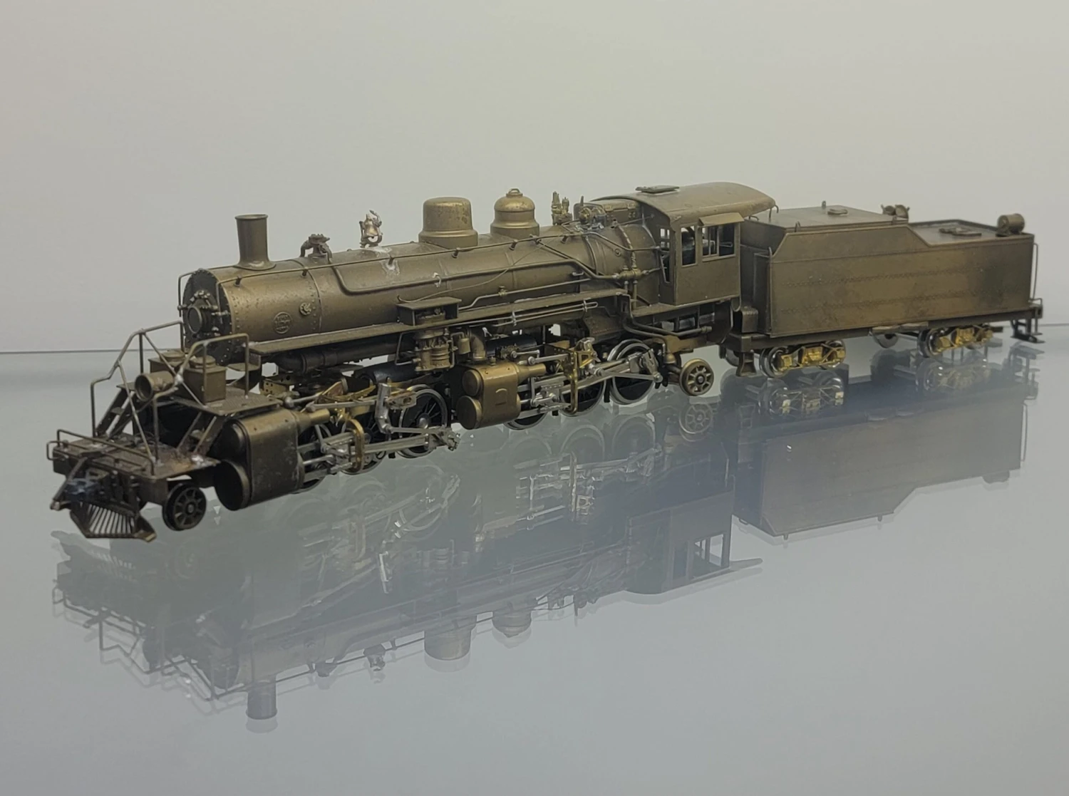 PFM United HO Scale Sierra RR2-6-6-2 Mallet Steam Locomotive - Un-painted Brass 1 PFM United HO Scale Sierra RR2-6-6-2 Mallet Steam Locomotive - Un-painted Brass