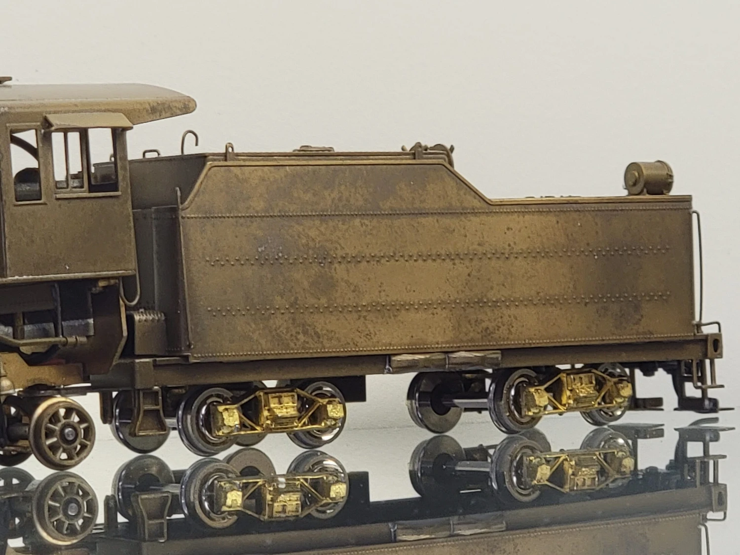 PFM United HO Scale Sierra RR2-6-6-2 Mallet Steam Locomotive - Un-painted Brass 5 PFM United HO Scale Sierra RR2-6-6-2 Mallet Steam Locomotive - Un-painted Brass - Image 5