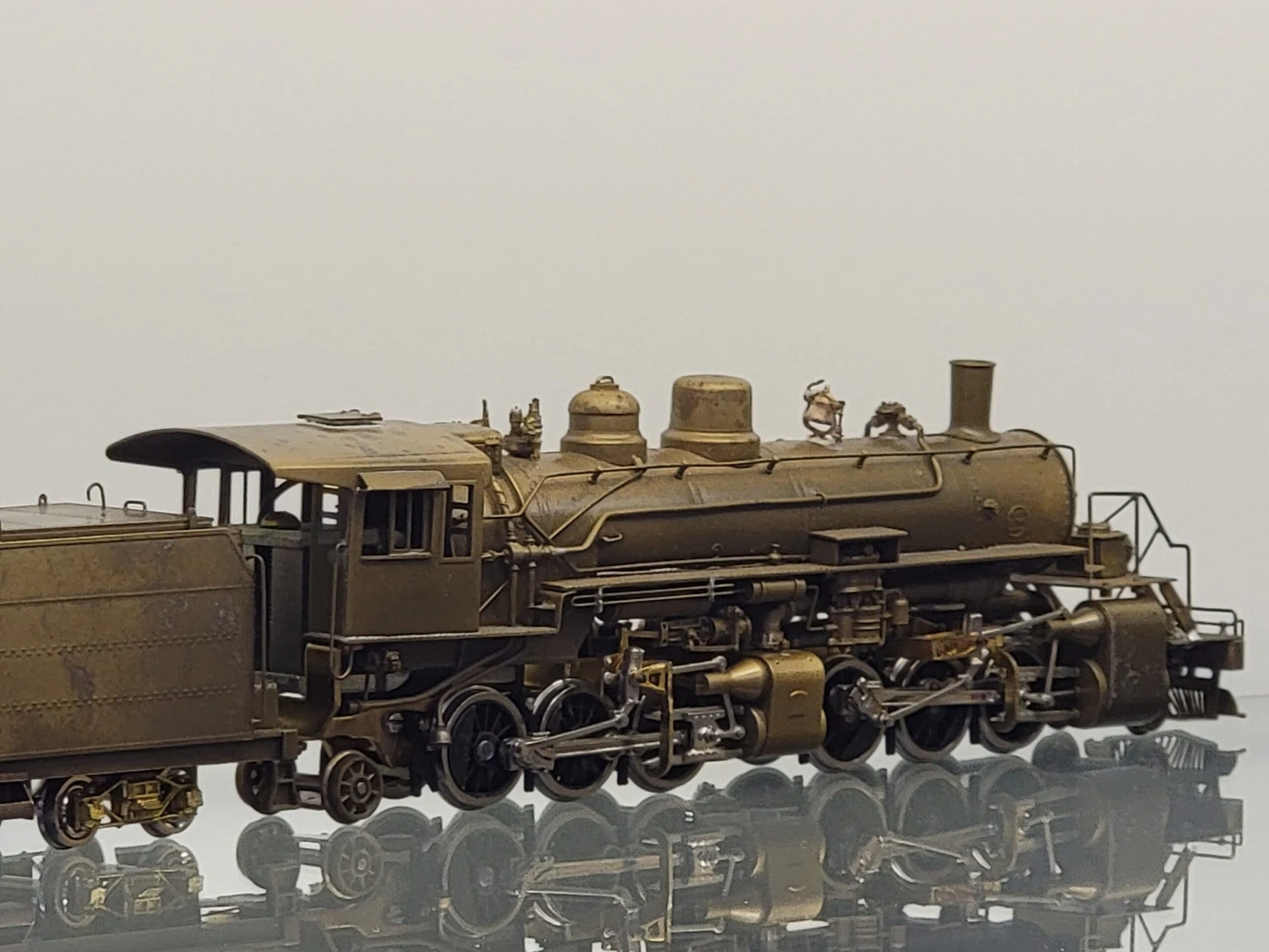 PFM United HO Scale Sierra RR2-6-6-2 Mallet Steam Locomotive - Un-painted Brass 7 PFM United HO Scale Sierra RR2-6-6-2 Mallet Steam Locomotive - Un-painted Brass - Image 7