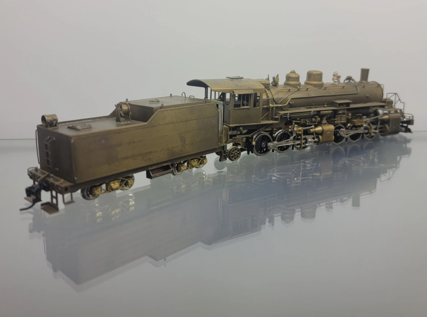 PFM United HO Scale Sierra RR2-6-6-2 Mallet Steam Locomotive - Un-painted Brass 2 PFM United HO Scale Sierra RR2-6-6-2 Mallet Steam Locomotive - Un-painted Brass - Image 2
