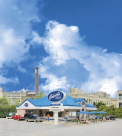 Walthers Cornerstone 933-3486 HO Scale Culver's Building Kit
