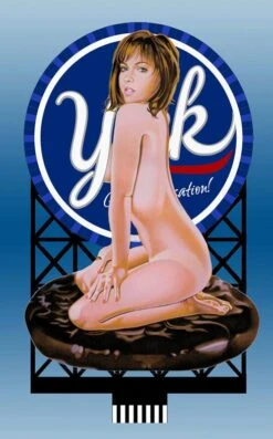 Micro Structures 443852 York Peppermint Pattie Girl Animated Neon Billboard (Small HO And N) -Atlas || Athearn || Bachmann Shop MicroStructures443852YorkPeppermintPattieGirlAnimatedNeonBillboard SmallHOandN 2