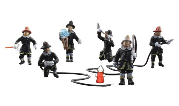 Woodland Scenics A1961 HO Scale Figures - Rescue Firefighters 1 Woodland Scenics A1961 HO Scale Figures - Rescue Firefighters