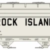 Accurail 81512 HO Scale ACF Covered Hopper Kit Rock Island RI 12376