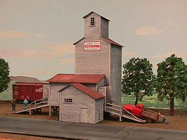 American Model Builders LaserKIT 115 HO Scale Farmer's Grain & Stock Co. 2 American Model Builders LaserKIT 115 HO Scale Farmer's Grain & Stock Co. - Image 2