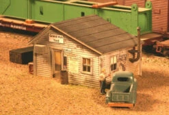 American Model Builders LaserKIT 795 HO Scale Grand Avenue Yard Office