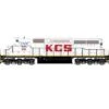 Athearn 87327 HO Scale RTR EMD SD40 Kansas City Southern KCS 631 DCC Sound
