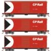 Athearn RTR 67968 HO Scale 40' Modernized Boxcar Canadian Pacific CP 3 Pack