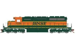 Athearn RTR 73632 HO Scale EMD SD40 BNSF Rebuilt 7336 DC