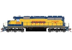 Athearn RTR 73646 HO Scale EMD SD40 Fort Worth & Western FWWR 2030 DC