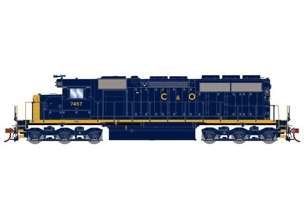 Athearn RTR 73740 HO Scale EMD SD40 Chesapeake & Ohio C&O 7457 DCC & Sound 1 Athearn RTR 73740 HO Scale EMD SD40 Chesapeake & Ohio C&O 7457 DCC & Sound