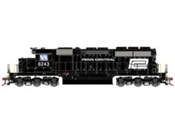 Athearn RTR 73742 HO Scale EMD SD40 Penn Central PC 6243 DCC & Sound