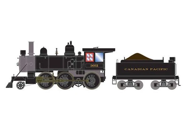 Athearn RTR 87244 HO Scale 2-6-0 Steam Locomotive Canadian Pacific CP 3011 1 Athearn RTR 87244 HO Scale 2-6-0 Steam Locomotive Canadian Pacific CP 3011