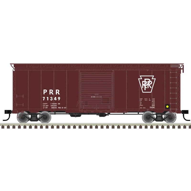 Atlas 20006829 HO Scale 40' Post War Boxcar Pennsylvania PRR 71426 1 Atlas 20006829 HO Scale 40' Post War Boxcar Pennsylvania PRR 71426
