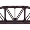 Atlas 593 HO Scale 593 Code 83 Track 18" Through Truss Bridge KIT , Black