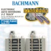 Bachmann 44548 HO Scale E-Z Track Reversing 9" Straight (4 Pieces)
