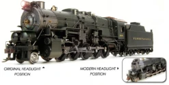 BLI 6764 HO Scale I1sa 2-10-0 Steam Loco With Short Tender Pennsylvania PRR 4578 DCC/Sound/Paragon4 -Atlas || Athearn || Bachmann Shop bli 6764 ho scale i1sa 2 10 0 steam loco with short tender pennsylvania prr 4578 dcc sound paragon4 4