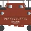 Bowser 43391 HO Scale PRR N5c Caboose Cabin Pennsylvania Early West Reg PRR 477856 - Trainphone
