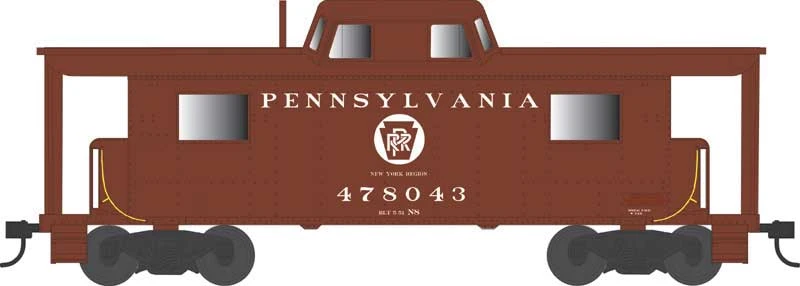 Bowser 43422 HO Scale PRR N8 Caboose Cabin Pennsylvania "New York Region" PRR 478043 1 Bowser 43422 HO Scale PRR N8 Caboose Cabin Pennsylvania "New York Region" PRR 478043