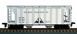Bowser 55623 HO Scale 70 Ton 2 Bay Covered Hopper Kit Colgate Palmolive SHPX 25866 - NOS