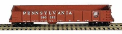 Bowser 56796 HO Scale 40' GS Gondola Kit Pennsylvania "Shadow Keystone" PRR 390229 - NOS