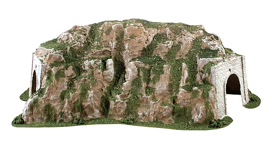 Woodland Scenics C1311 Ready Landforms - HO Scale Curved Tunnel (15.5" W X 25.75" L) 1 Woodland Scenics C1311 Ready Landforms - HO Scale Curved Tunnel (15.5" W X 25.75" L)