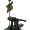 Caboose Industries HO & S Scale 204S High-Level Switch Stand .190" Travel Sprung W/ Lantern Targets
