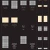 City Classics 701 HO Scale Window Signs Dressings For Grant Street Building