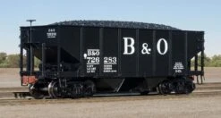Fox Valley Models 15002 HO Scale USRA 55-Ton 2-Bay Open Hopper Baltimore & Ohio B&O 726327