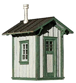 American Model Builders LaserKIT 186 HO Scale PRR Standard Watch Box 1911