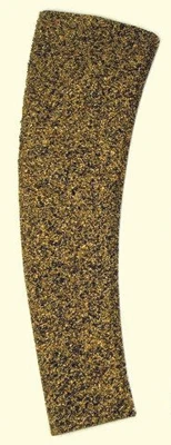 Itty Bitty Lines 1507 HO Scale Cork Right Curved Turnout Pad For #6 2 Pack