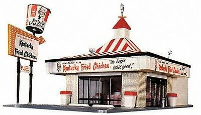 Life-Like 1394 HO Scale Drive-In Kentucky Fried Chicken 1 Life-Like 1394 HO Scale Drive-In Kentucky Fried Chicken