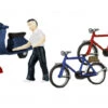 Lionel 1957150 HO Scale Bicycles And Scooters