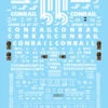 Microscale 87-1046 HO Scale Conrail 50' Boxcar Decals