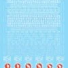 Microscale Decals 87-1261 HO Scale Great Northern GN Steam Locomotives