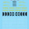Microscale Decals 87-359 HO Scale Monon F3 Diesel "The Hoosier Line"
