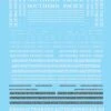 Microscale Decals 87-65 HO Scale Southern Pacific Medium Steam Locomotives