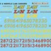 Microscale Decals MC-4105 HO Scale Louisville & Nashville Cabooses (1963-1980)