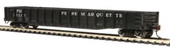 MTH 80-72012 HO Scale 70 Ton Mill Gondola Pere Marquette PM 18948 - NOS