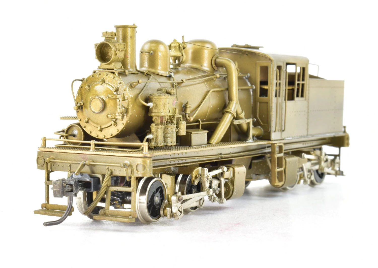 PFM United HO Scale Vulcan 50-Ton Geared Steam Locomotive - Un-Painted Brass 1 PFM United HO Scale Vulcan 50-Ton Geared Steam Locomotive - Un-Painted Brass
