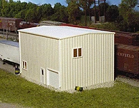 Pikestuff 162 HO Scale Modern Yard Office (Ivory) Kit