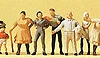 Preiser 14413 HO Scale Figurs - Hikers And Backpackers (24 Pack)