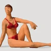 Preiser 28072 HO Scale Individual Figure - Female Swimmer Seated