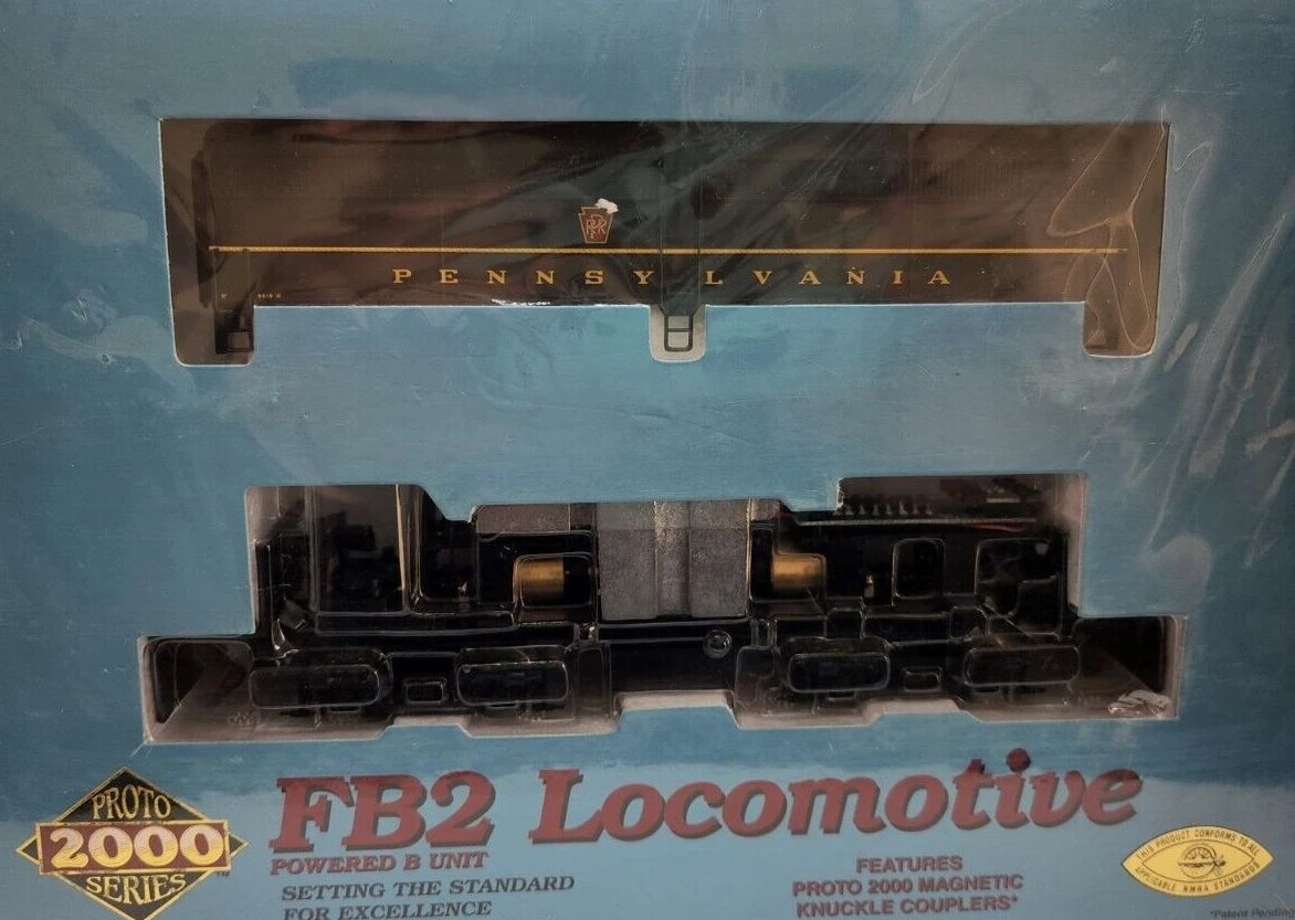 Proto 2000 433-30208 HO Scale ALCo FA2/FB2 Diesel Set Pennsylvania 9616/9616B - NOS 1 Proto 2000 433-30208 HO Scale ALCo FA2/FB2 Diesel Set Pennsylvania 9616/9616B - NOS