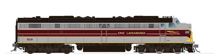 Rapido 028019 HO Scale EMD E8A Erie Lackawanna EL 813 1 Rapido 028019 HO Scale EMD E8A Erie Lackawanna EL 813