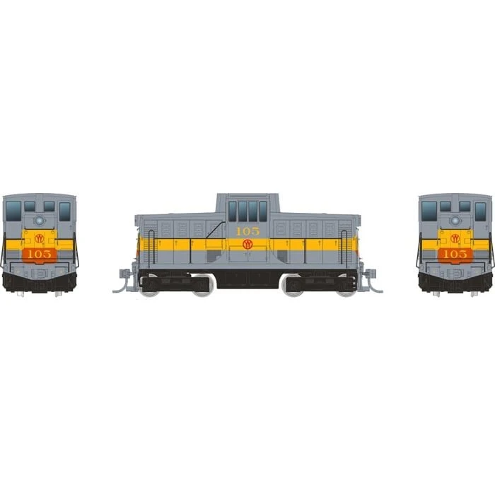 Rapido 48519 HO Scale GE 44 Tonner NYO&W "Grey" 105 DCC & Sound 2 Rapido 48519 HO Scale GE 44 Tonner NYO&W "Grey" 105 DCC & Sound - Image 2