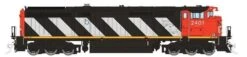 Rapido Trains 24004 HO Scale GE Dash 8-40CM Canadian National "Stripes" CN 2420