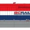 Rapido Trains 24516 HO Scale GE Dash 8-40 British Columbia BC Rail 4617 DCC And Sound