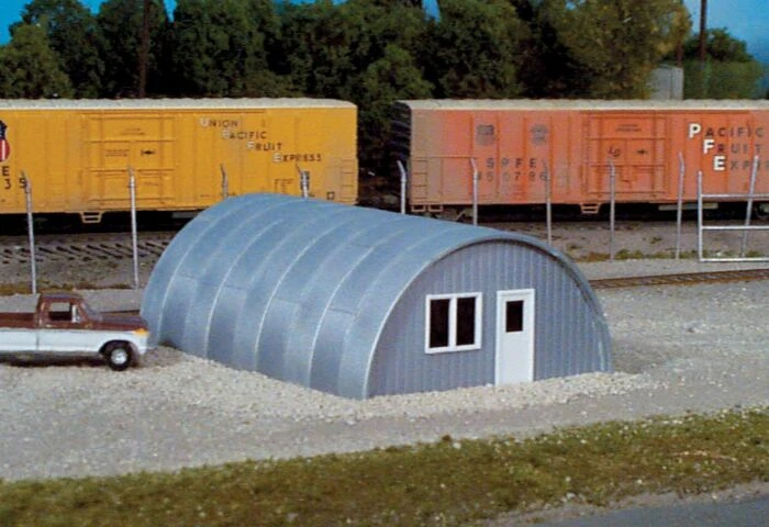 Rix Products 410 HO Scale Quonset Hut Kit 1 Rix Products 410 HO Scale Quonset Hut Kit